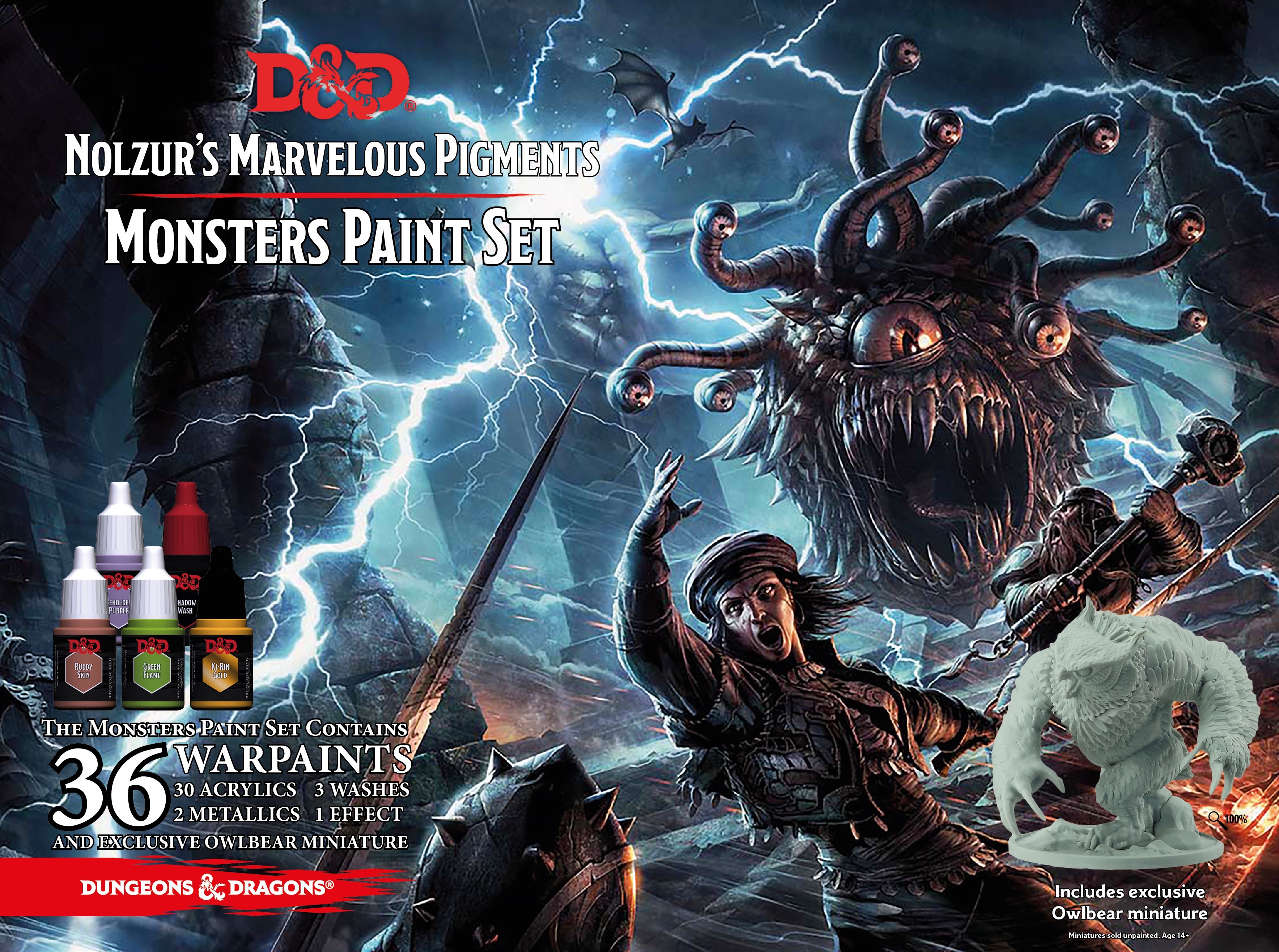 Dungeons & Dragons Monsters Paint Set